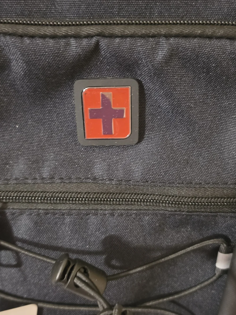 SwissTech Black Zip-Around Backpack